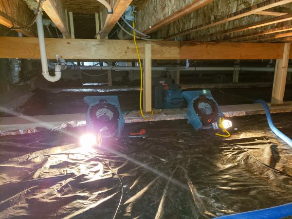Crawlspace Water Removal in Tulsa